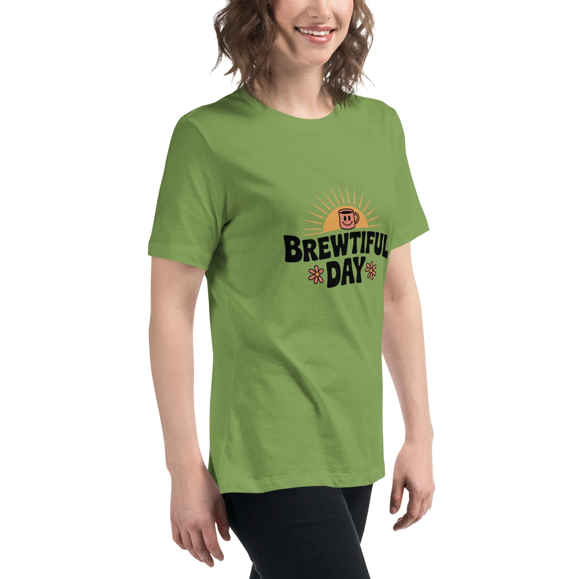 Brewtiful Day Sunrise Coffee Tee - RaZits
