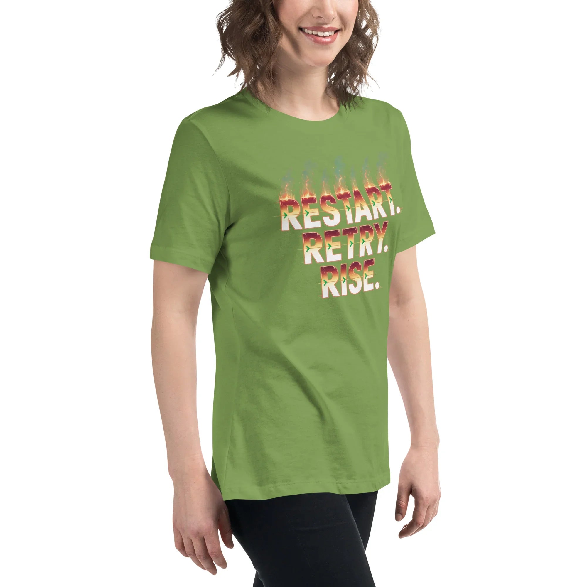 Restart Retry Rise - Rogue Like Action T-Shirt - RaZits