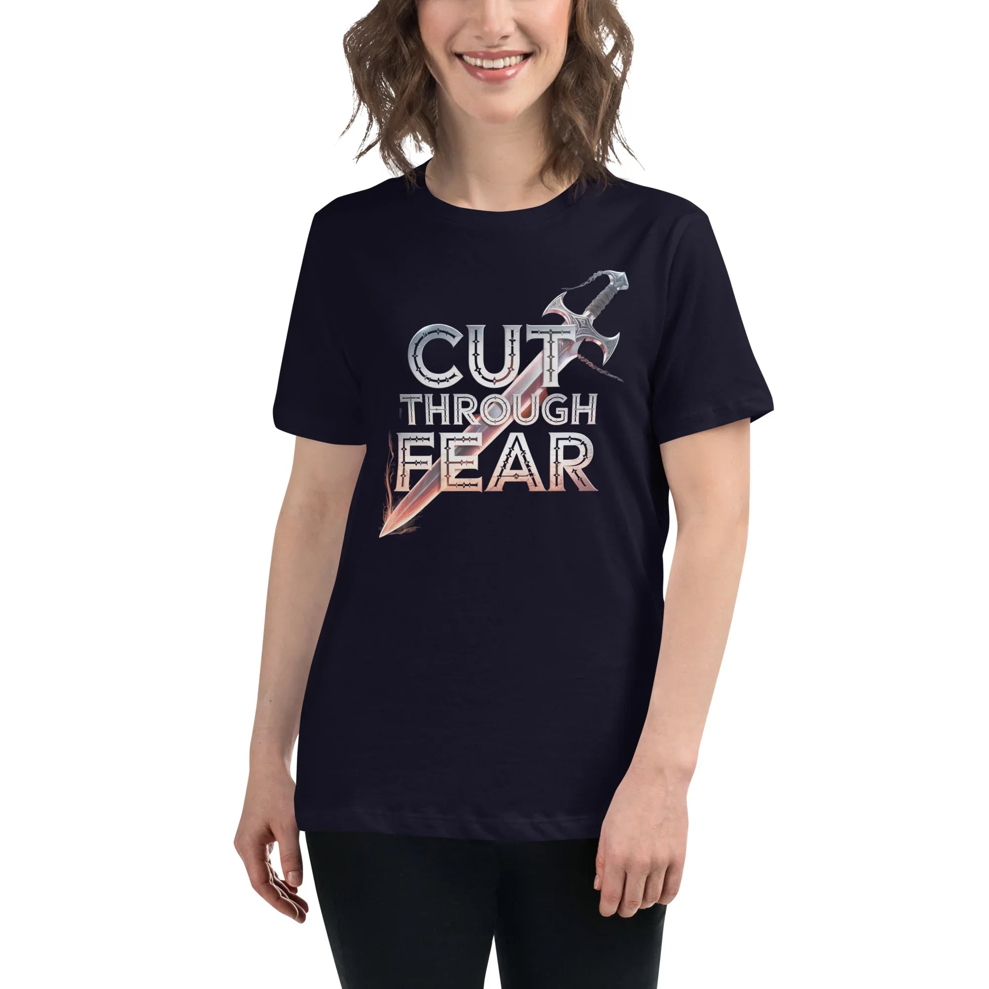 Cut Through Fear T-Shirt – Hack-and-Slash Warrior Apparel - RaZits