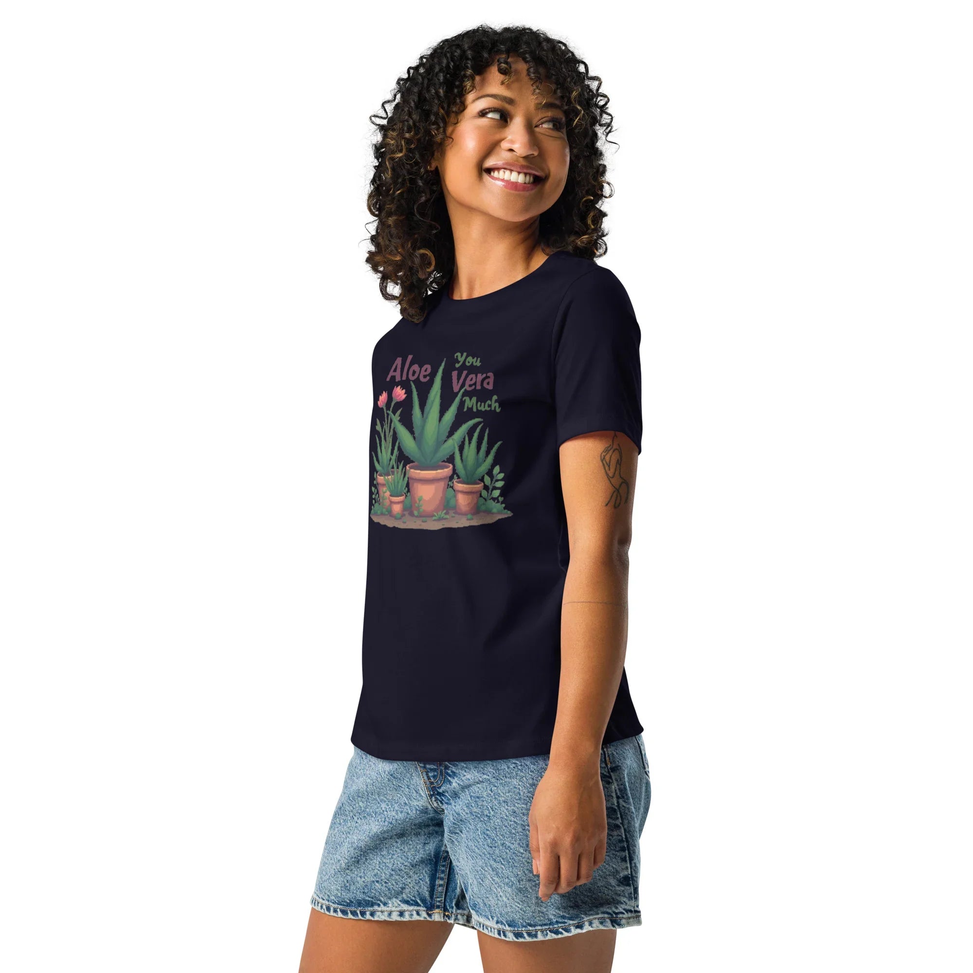 Aloe You Vera Much Tee – Funny Succulent Graphic T-Shirt - RaZits