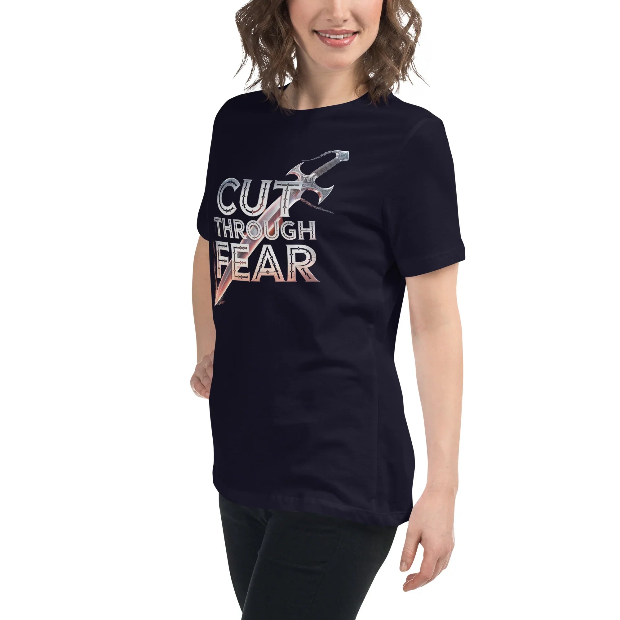 Cut Through Fear T-Shirt – Hack-and-Slash Warrior Apparel - RaZits