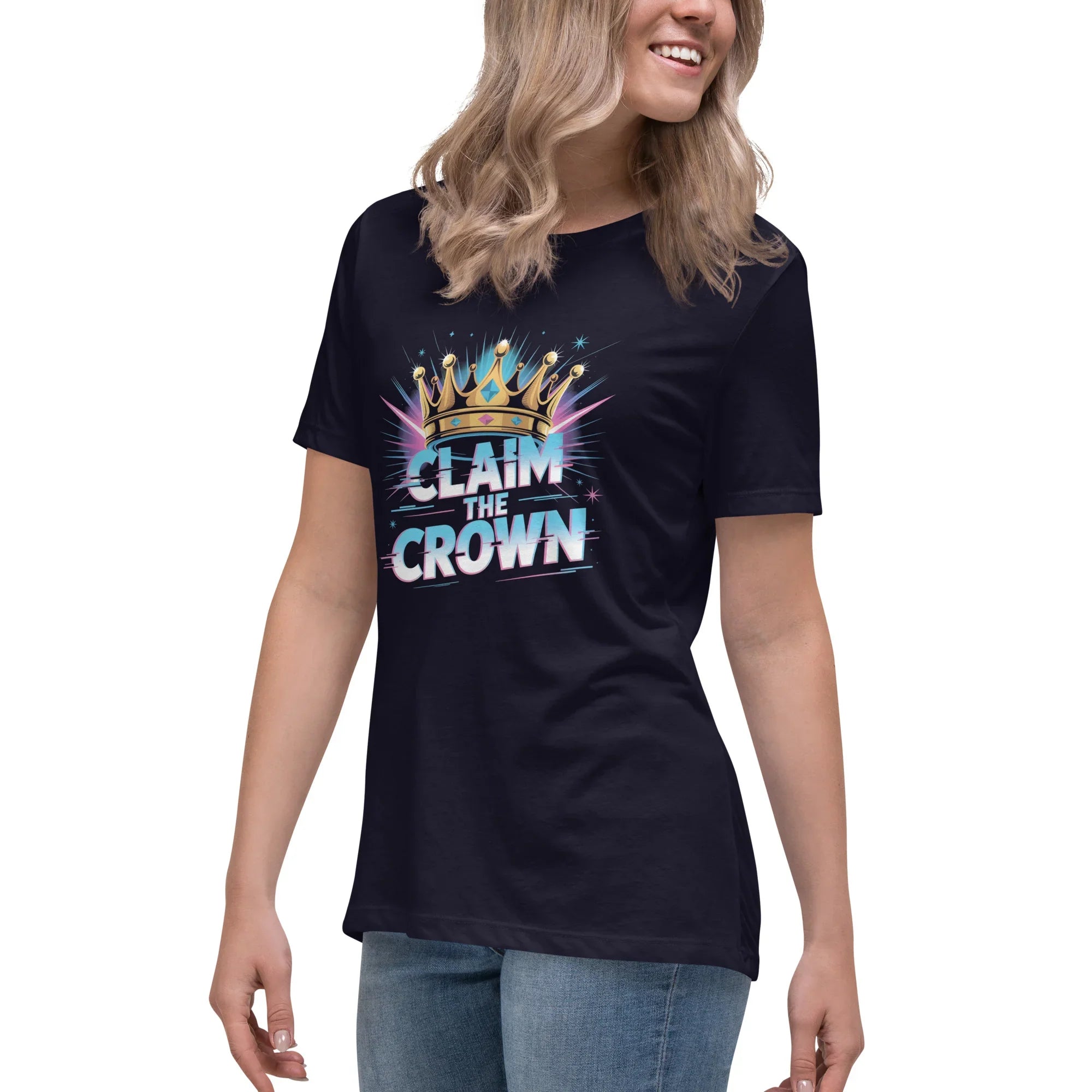 Claim the Crown – Victory Royale Battle Brawler T-Shirt - RaZits