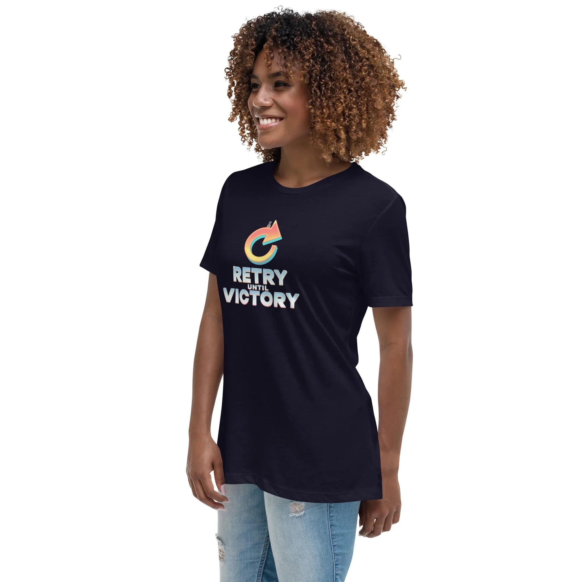 Retry Until Victory - Rogue Like Action T-Shirt - RaZits