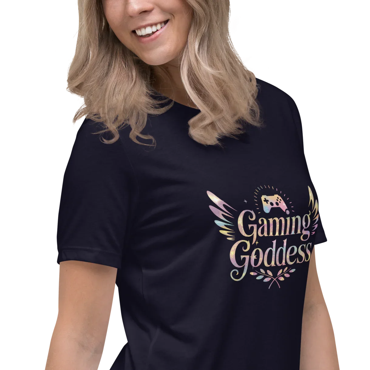 Gaming Goddess Shirt – Pastel Gamer Girl Tee - RaZits