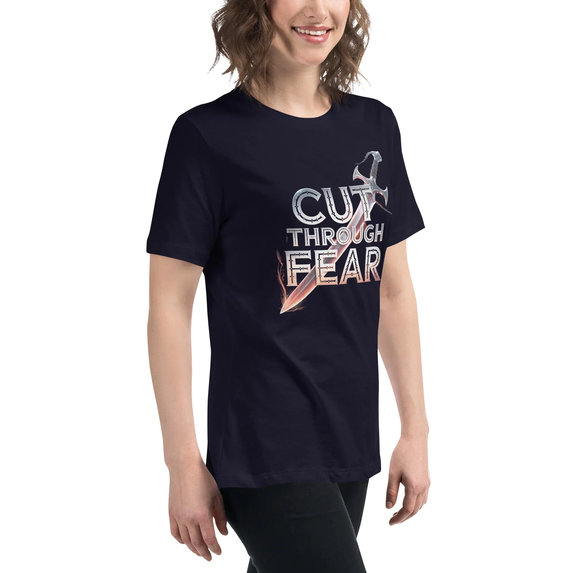 Cut Through Fear T-Shirt – Hack-and-Slash Warrior Apparel - RaZits
