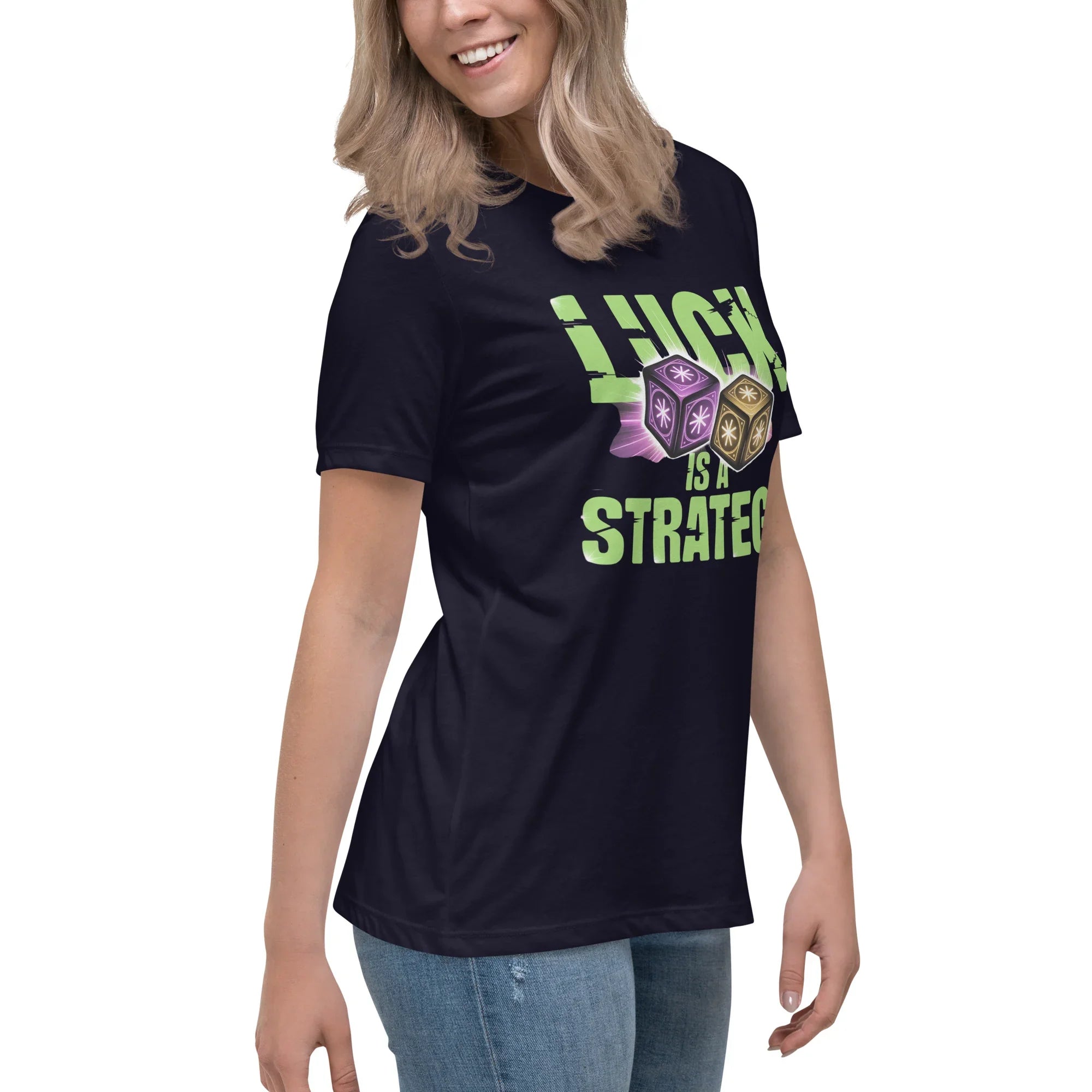 Luck Is A Strategy - Rogue Like Action T-Shirt - RaZits