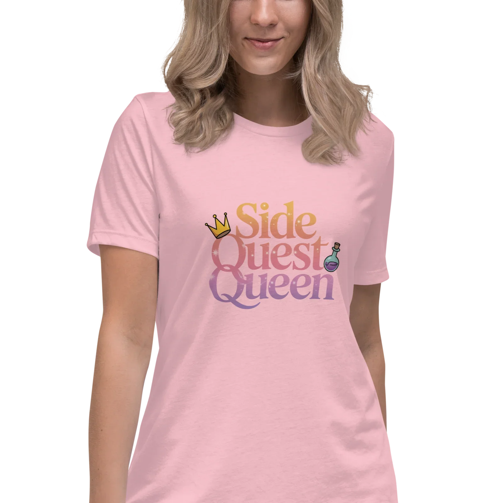Side Quest Queen Shirt – Fantasy Gamer Girl Tee - RaZits