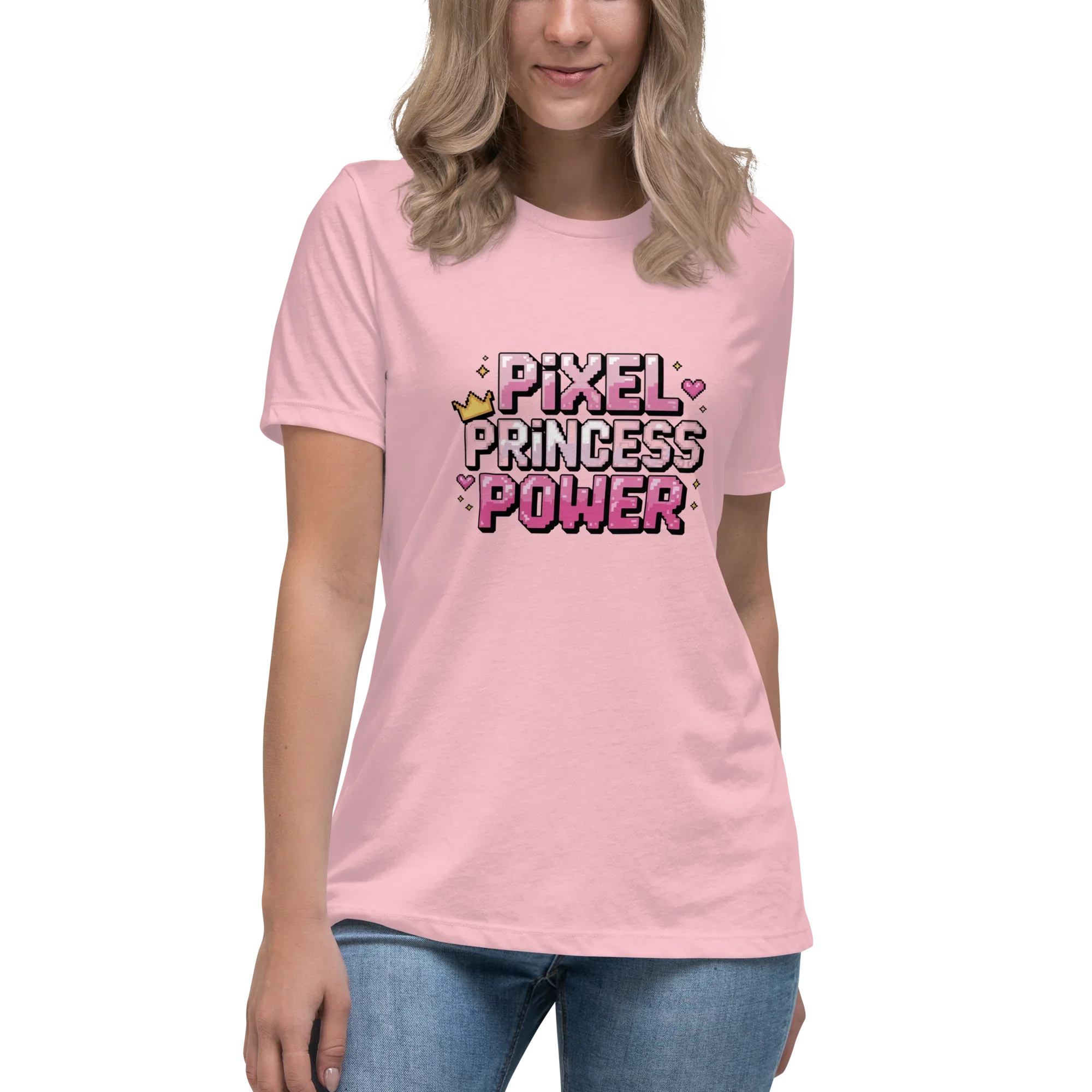 Pixel Princess Power Shirt – Retro Gamer Girl Tee - RaZits