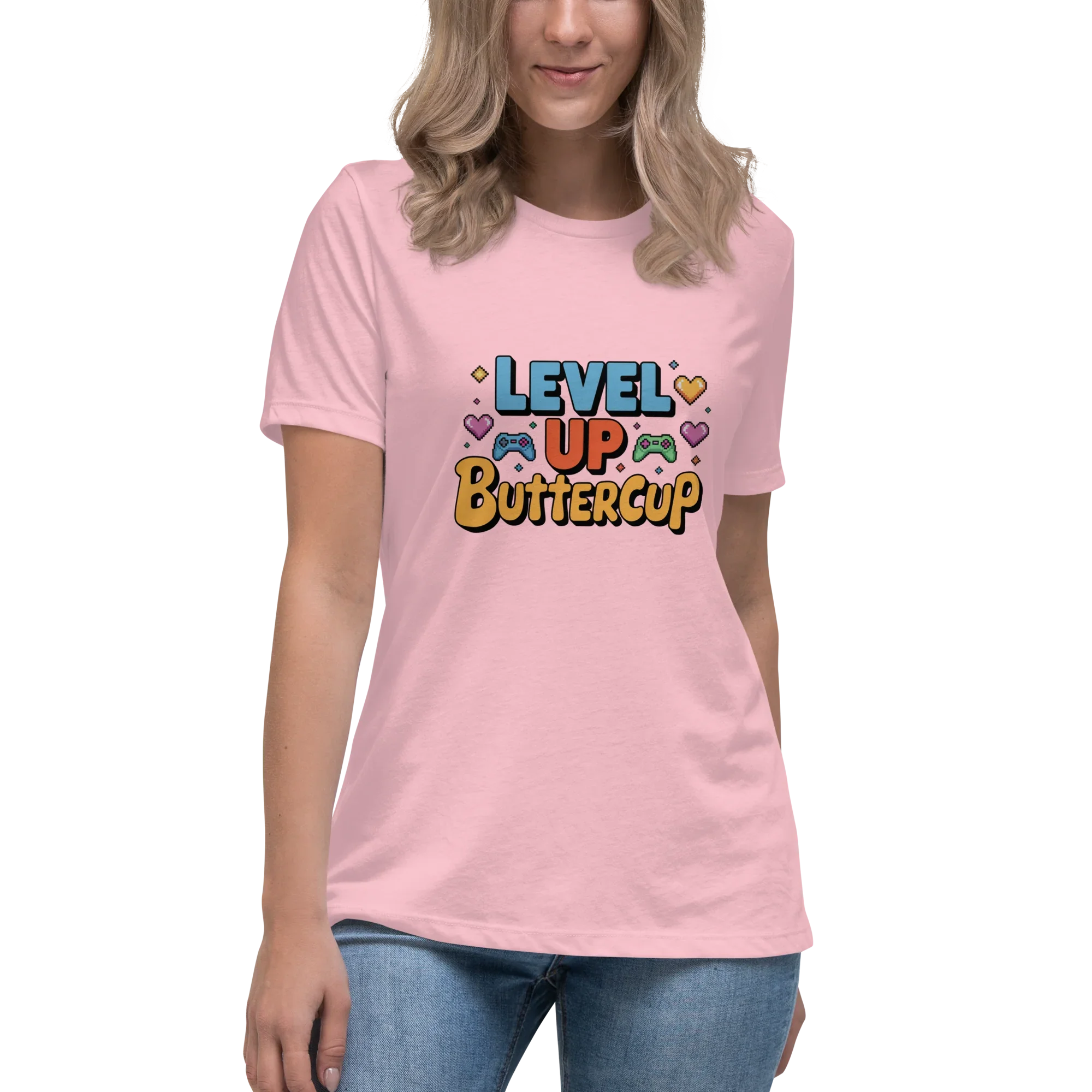Level Up Buttercup Shirt – Cute Gamer Girl Tee - RaZits