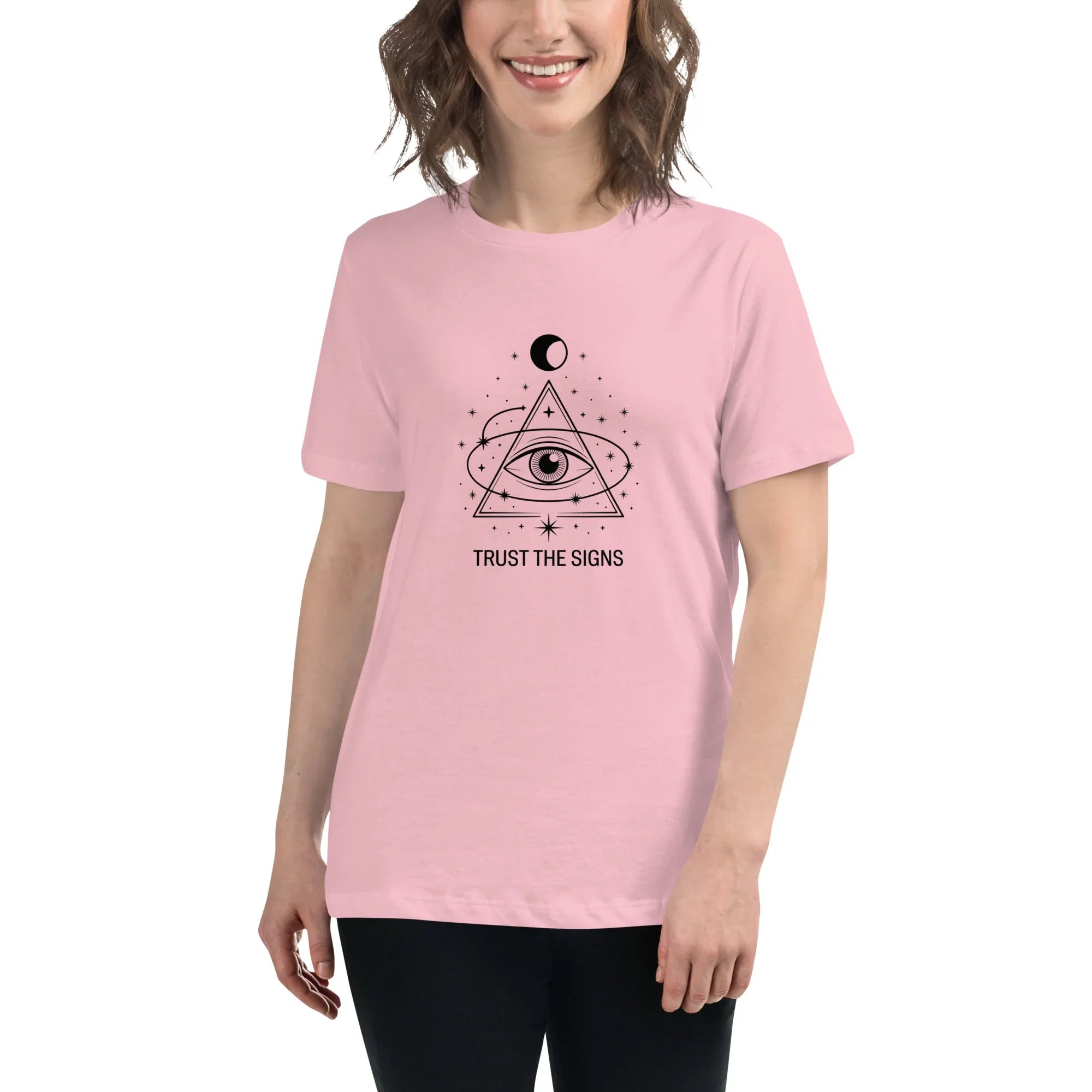 Trust the Signs T-Shirt – Third Eye Cosmic Triangle - RaZits