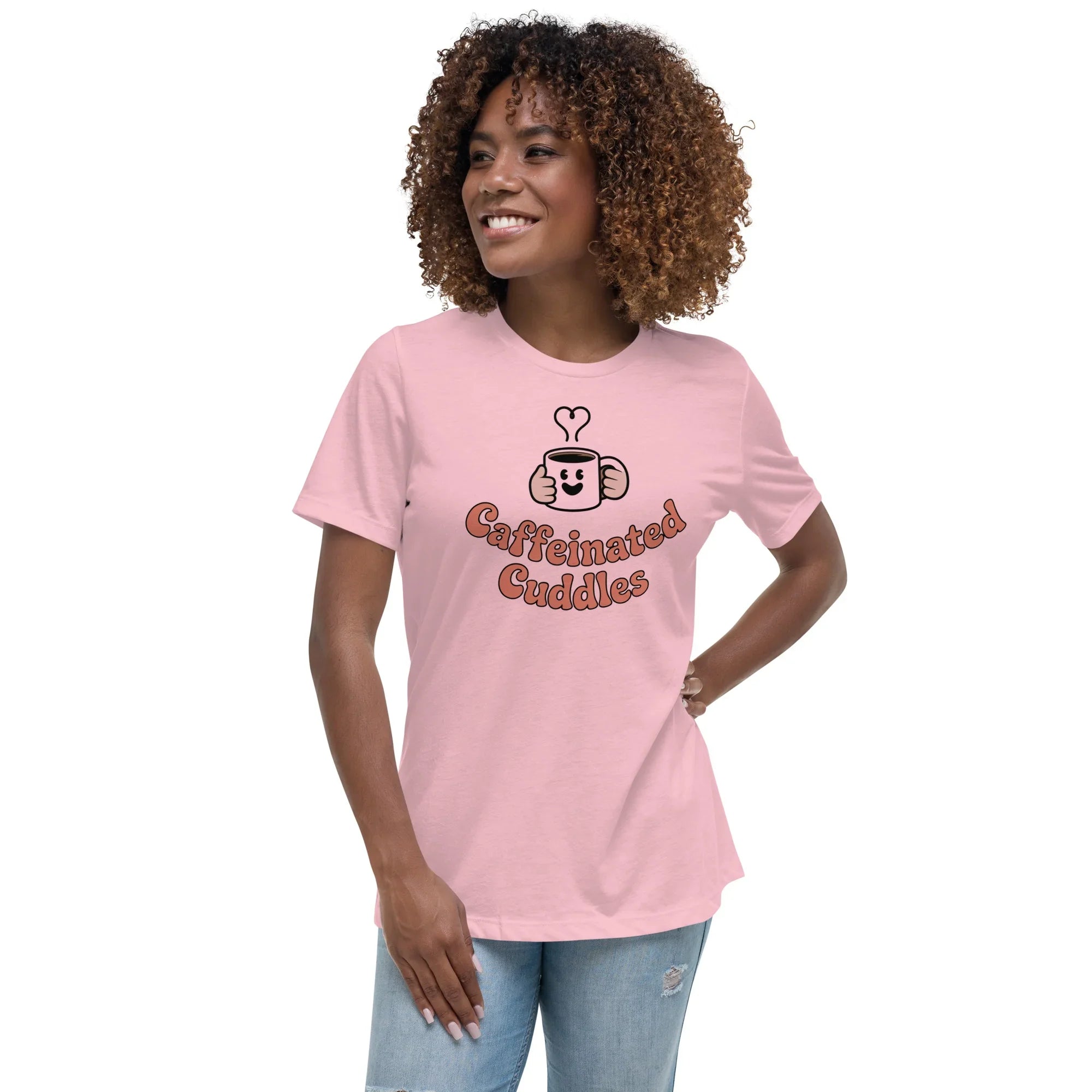 Caffeinated Cuddles Tee – Cozy Mug Love - RaZits