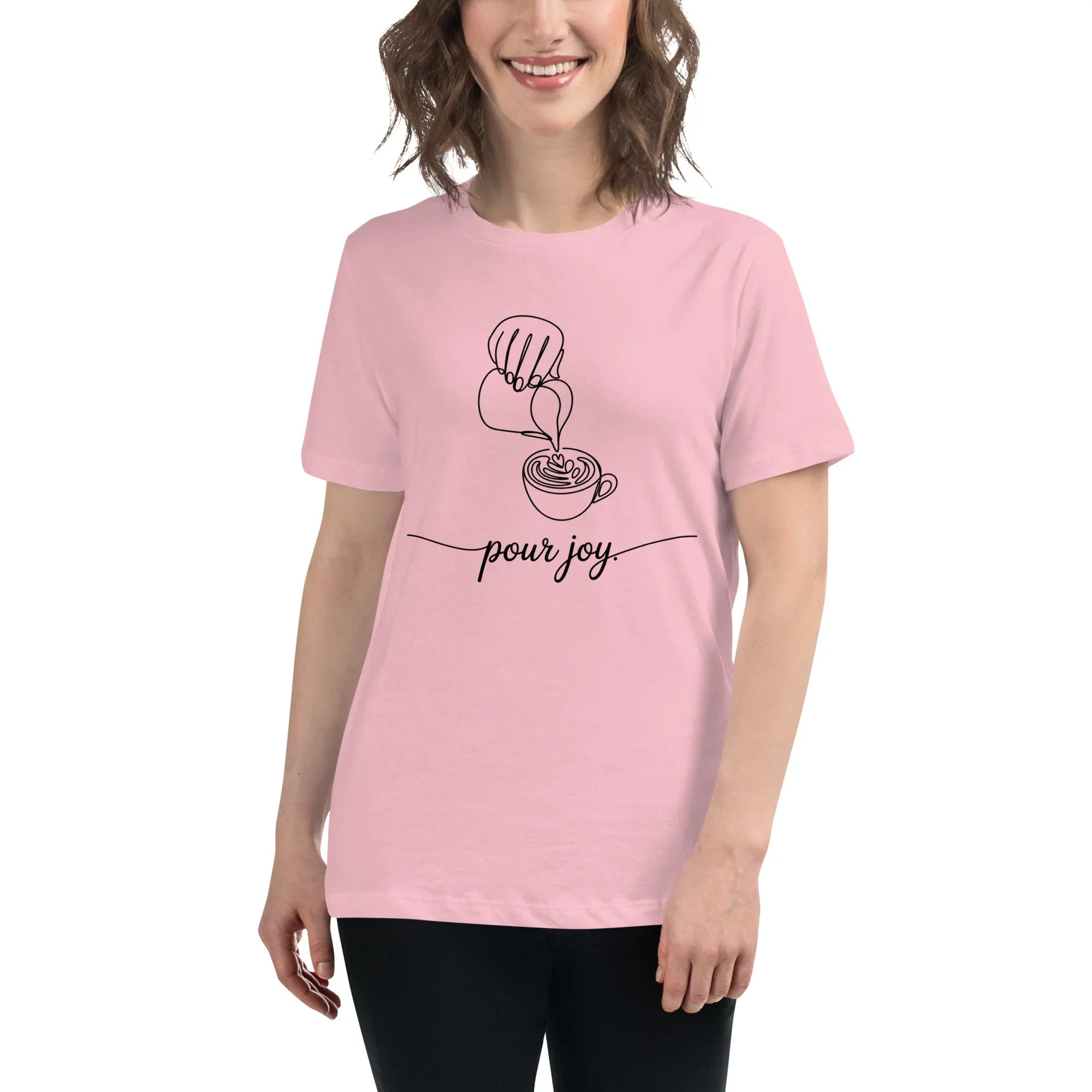 Pour Joy Latte Art Tee - RaZits