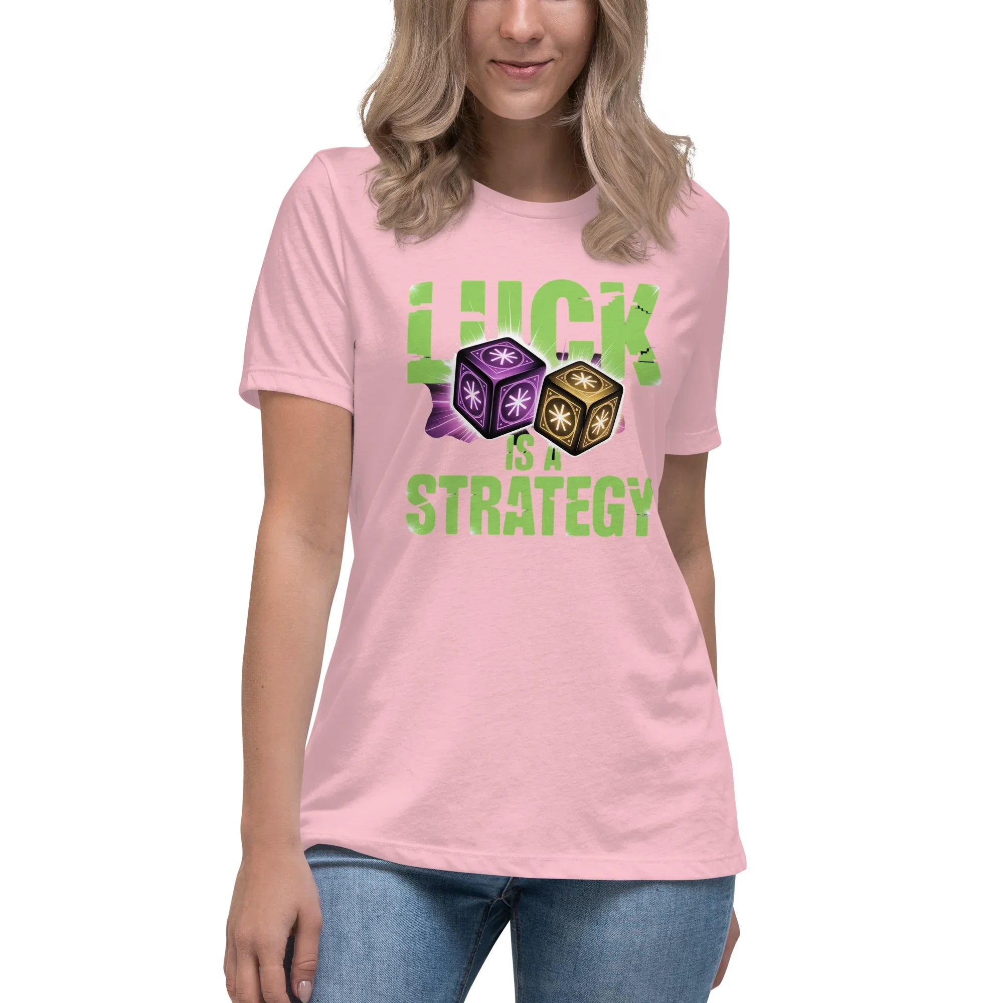 Luck Is A Strategy - Rogue Like Action T-Shirt - RaZits
