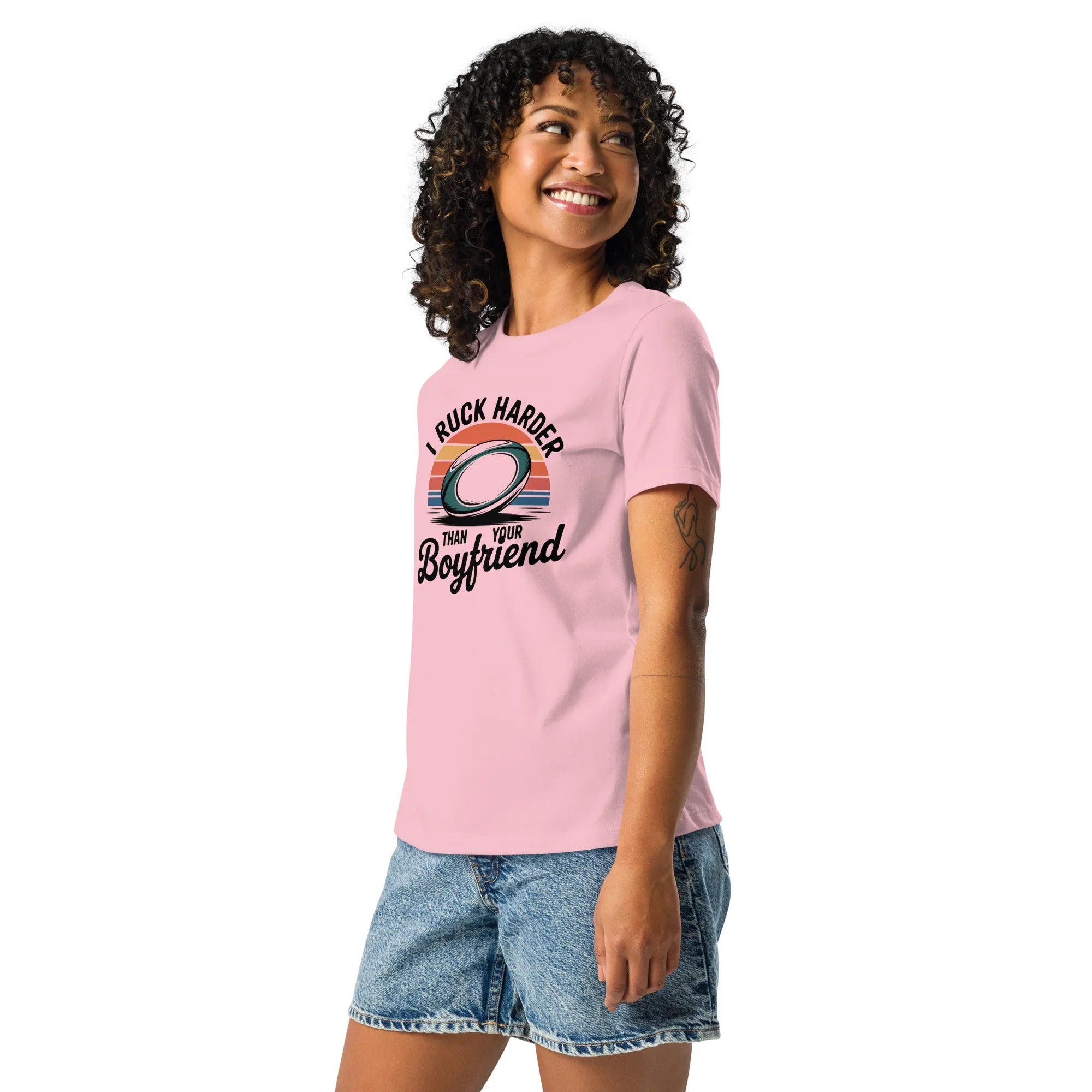 I Ruck Harder Tee – Bold Women's Rugby Statement - RaZits