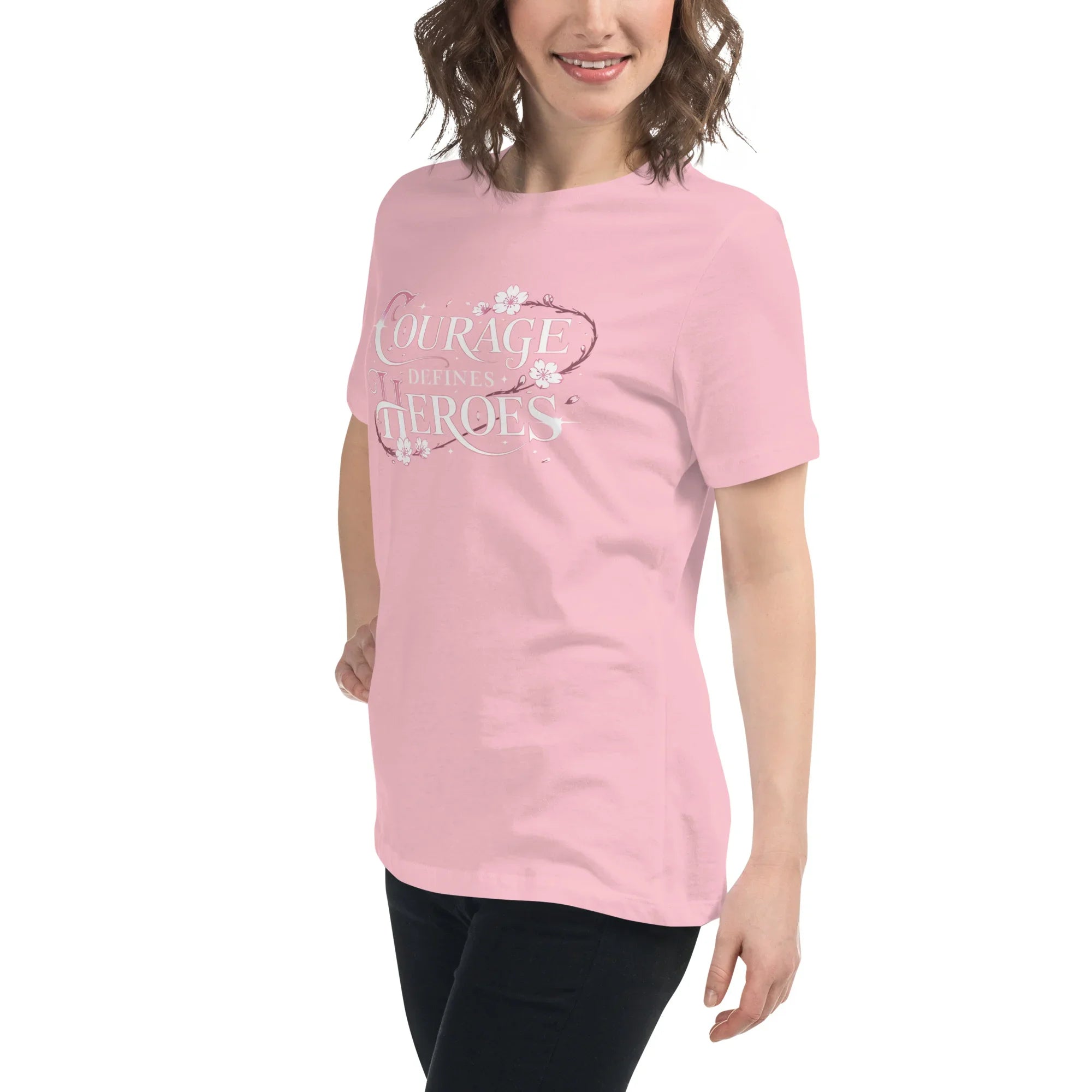 Courage Defines Heroes – JRPG Sakura T-Shirt - RaZits