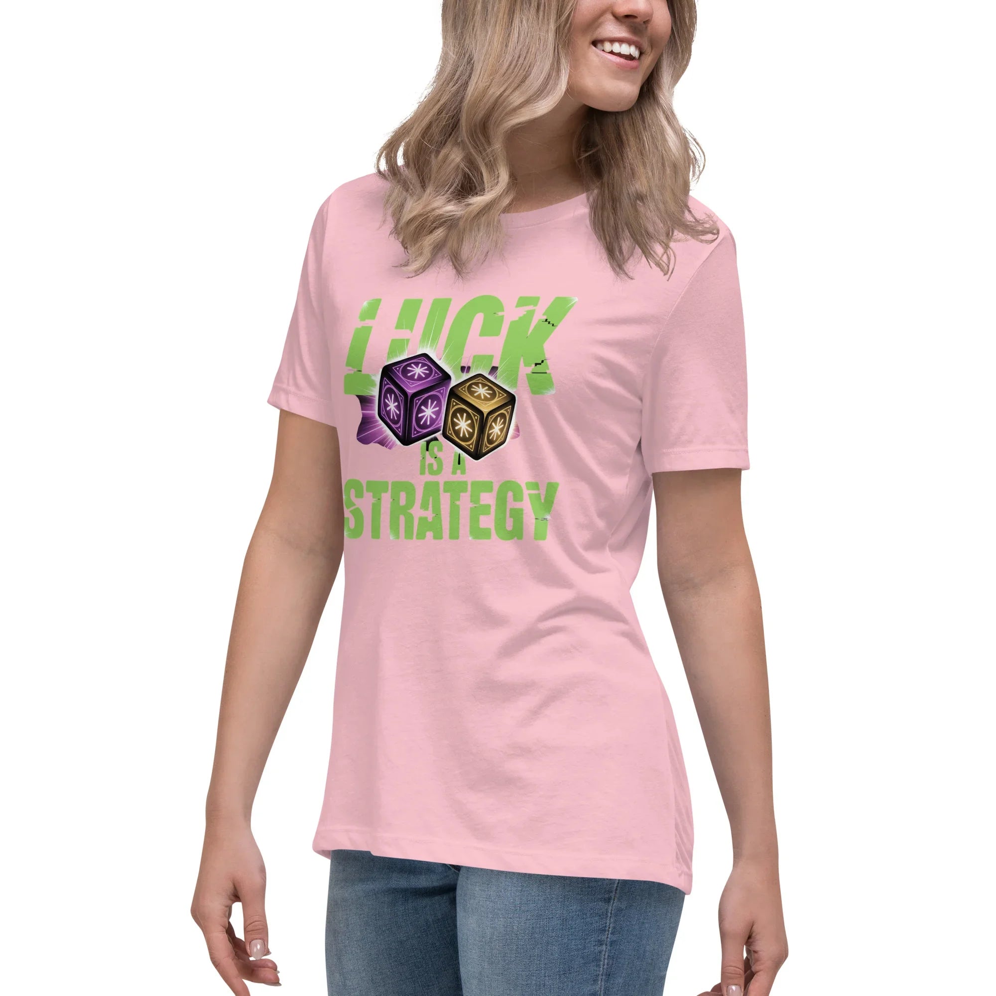 Luck Is A Strategy - Rogue Like Action T-Shirt - RaZits