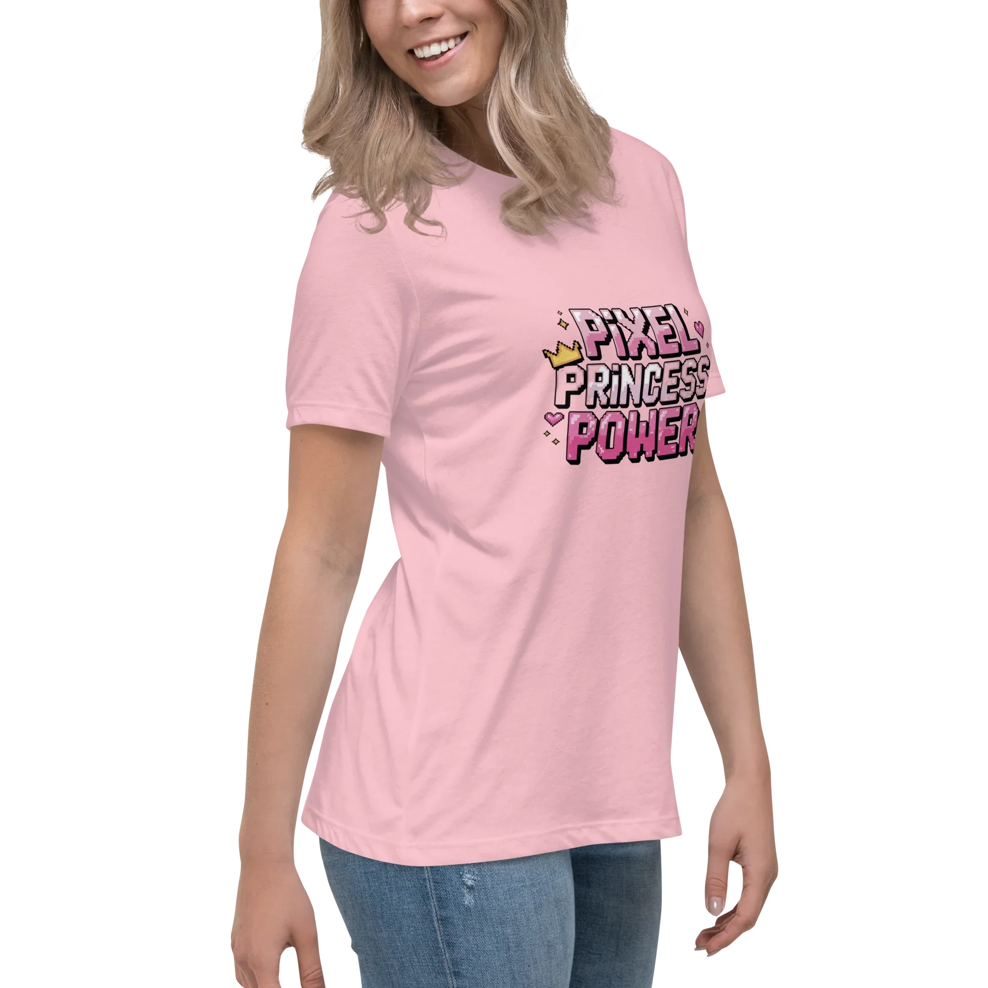 Pixel Princess Power Shirt – Retro Gamer Girl Tee - RaZits