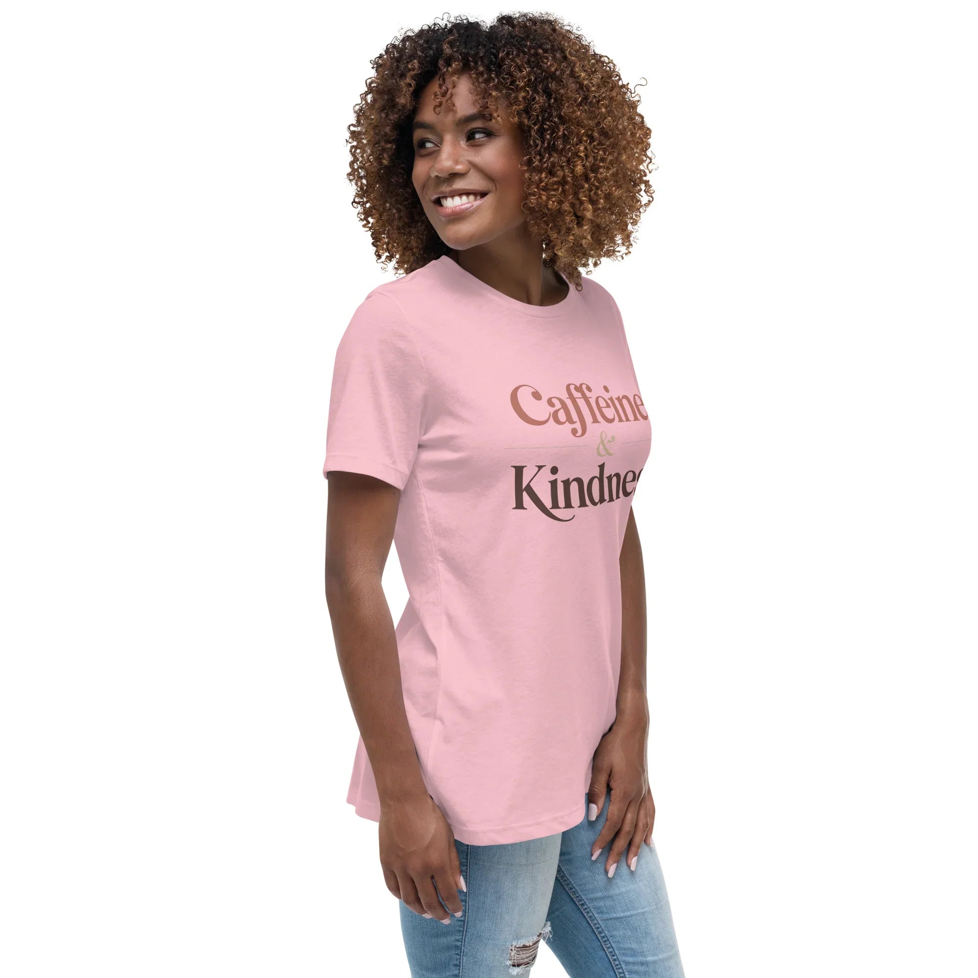 Caffeine & Kindness Minimalist Tee - RaZits