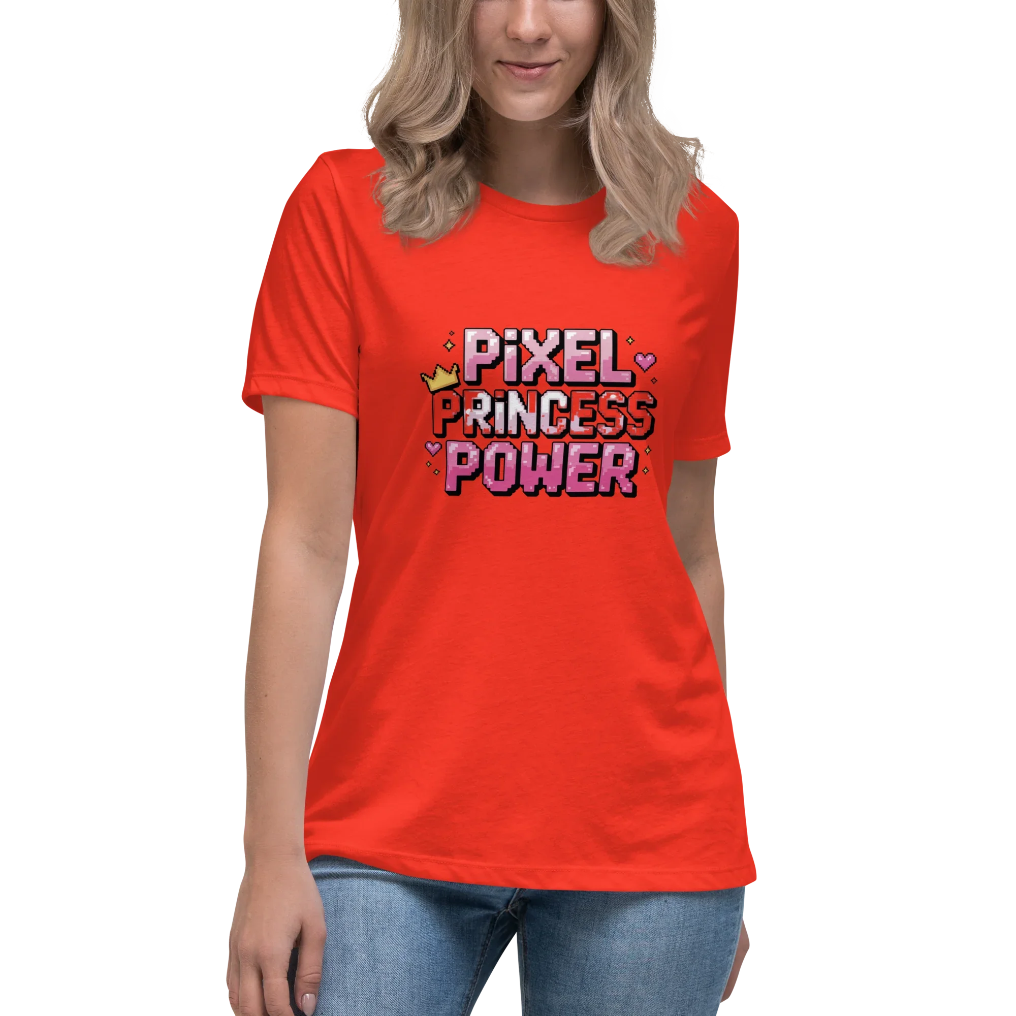 Pixel Princess Power Shirt – Retro Gamer Girl Tee - RaZits