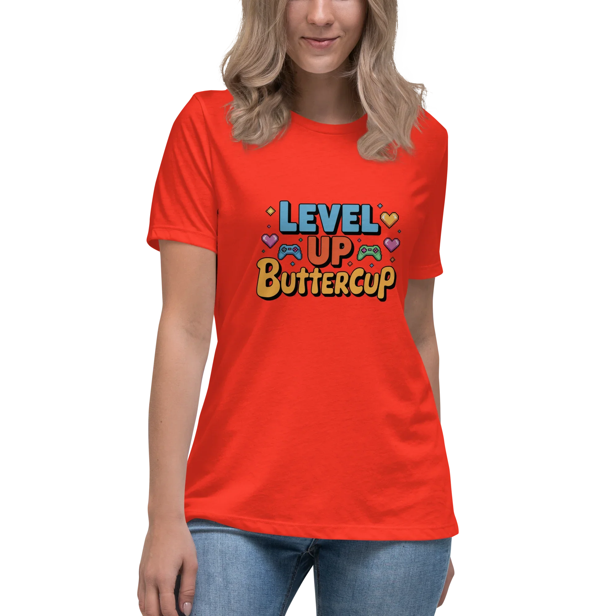 Level Up Buttercup Shirt – Cute Gamer Girl Tee - RaZits