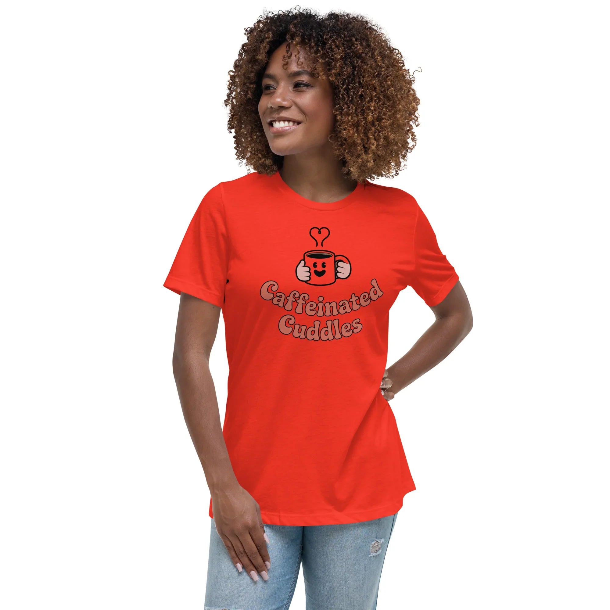 Caffeinated Cuddles Tee – Cozy Mug Love - RaZits