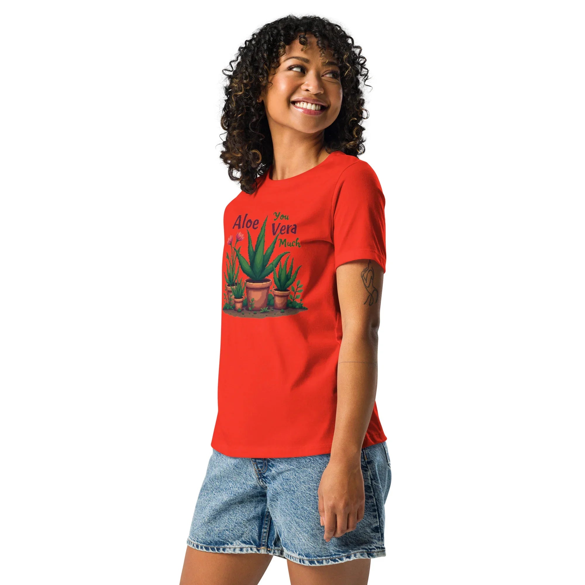 Aloe You Vera Much Tee – Funny Succulent Graphic T-Shirt - RaZits