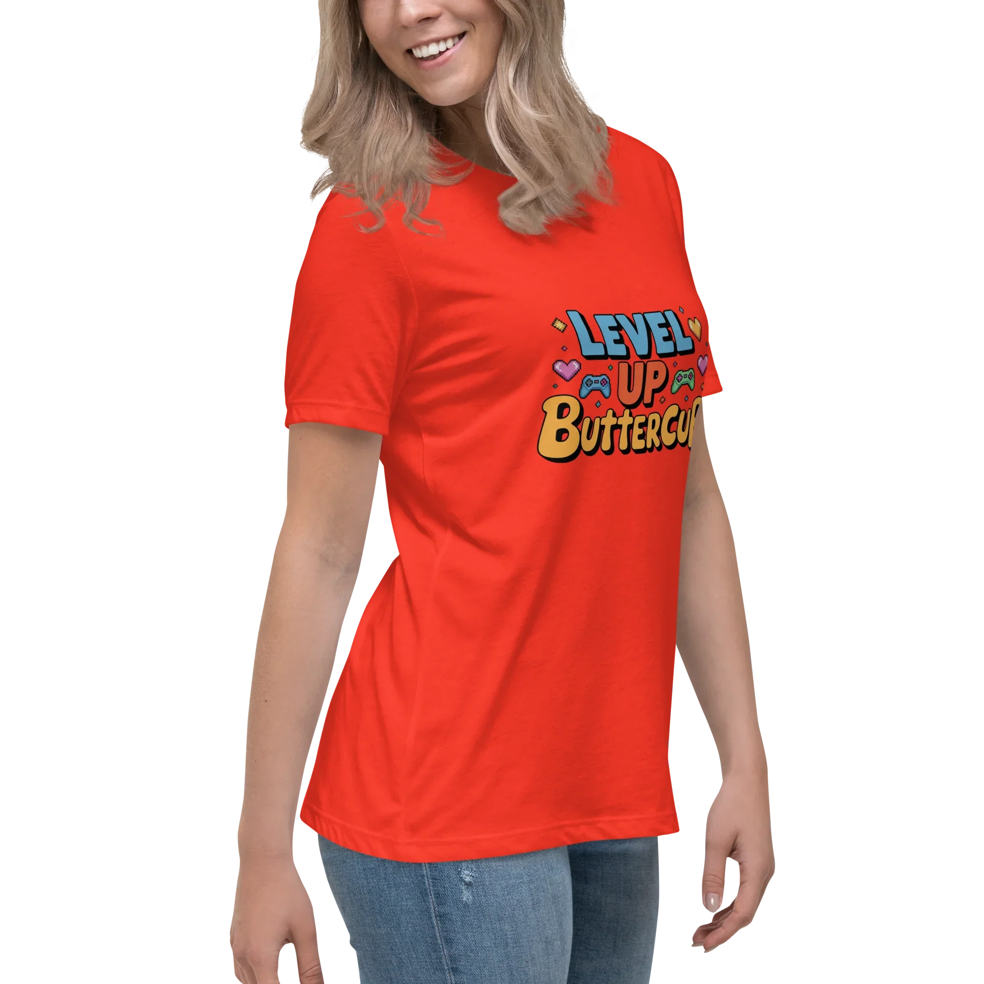 Level Up Buttercup Shirt – Cute Gamer Girl Tee - RaZits