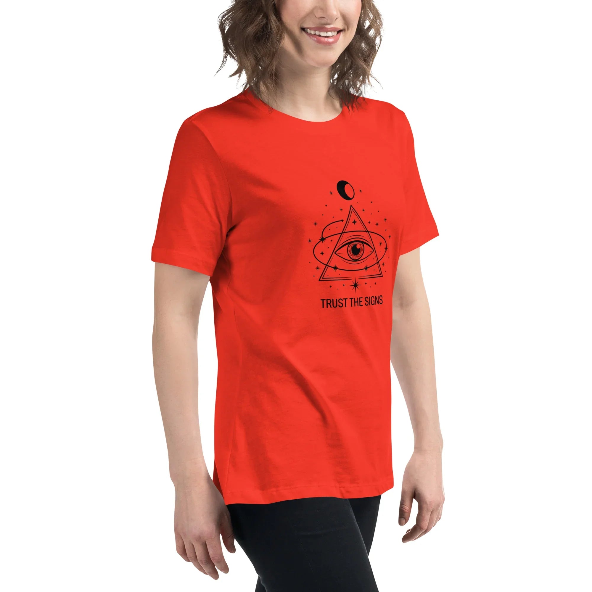 Trust the Signs T-Shirt – Third Eye Cosmic Triangle - RaZits