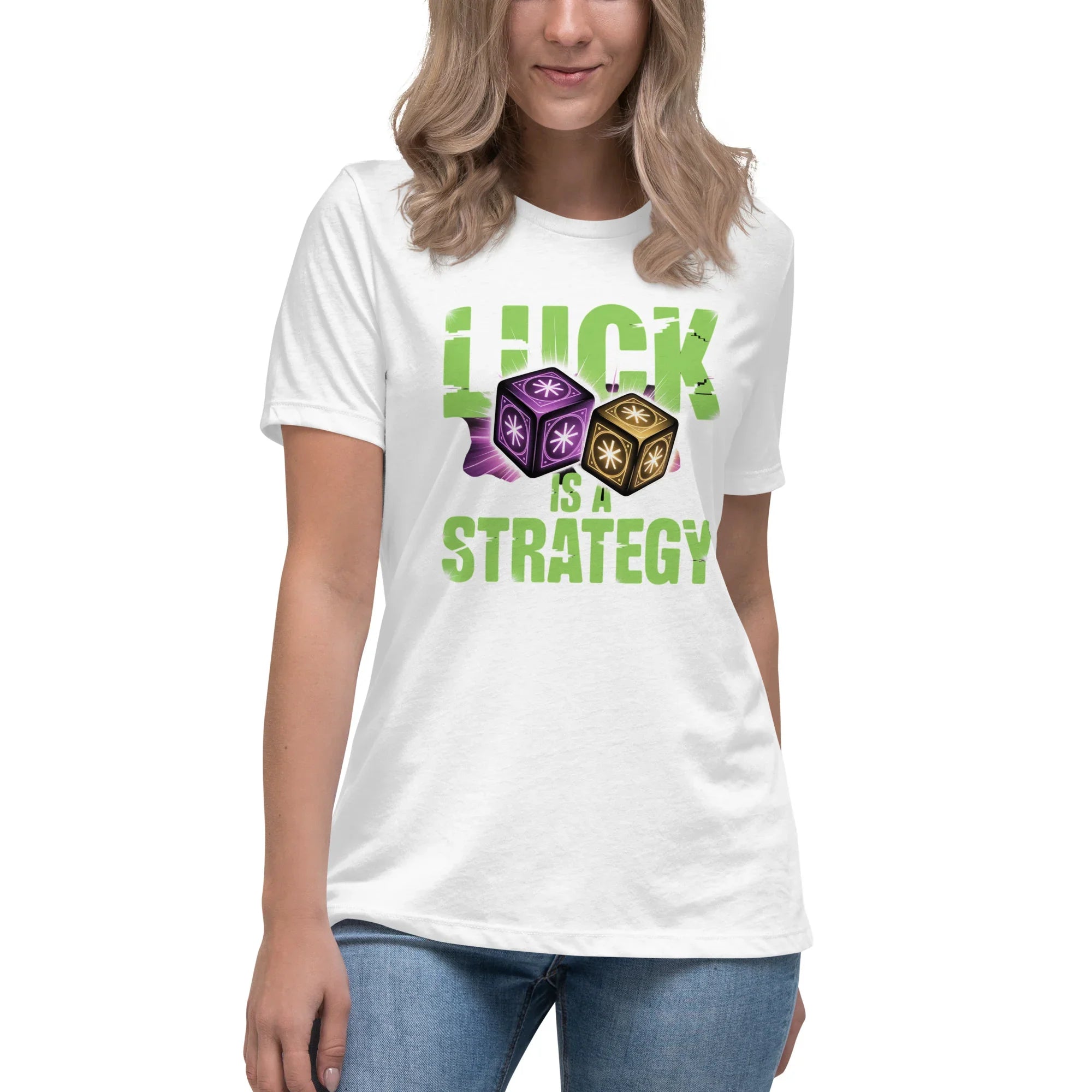 Luck Is A Strategy - Rogue Like Action T-Shirt - RaZits