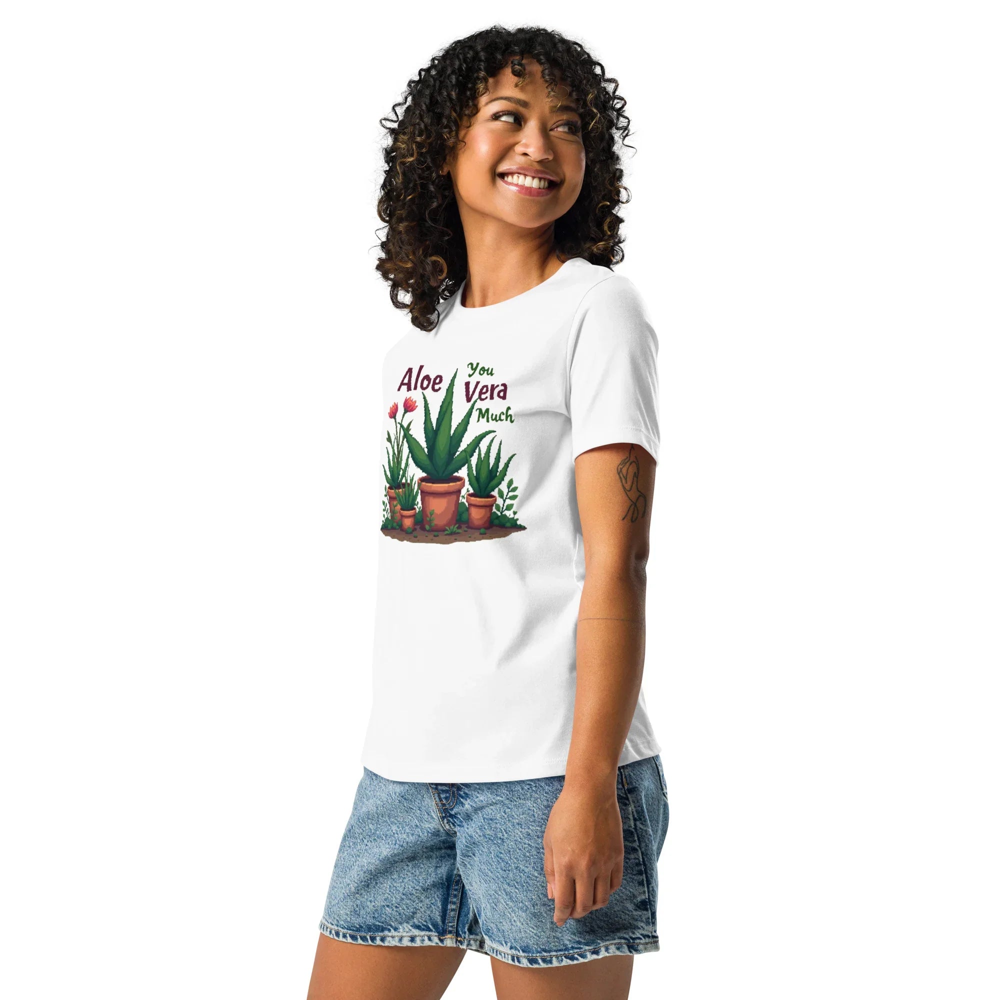 Aloe You Vera Much Tee – Funny Succulent Graphic T-Shirt - RaZits