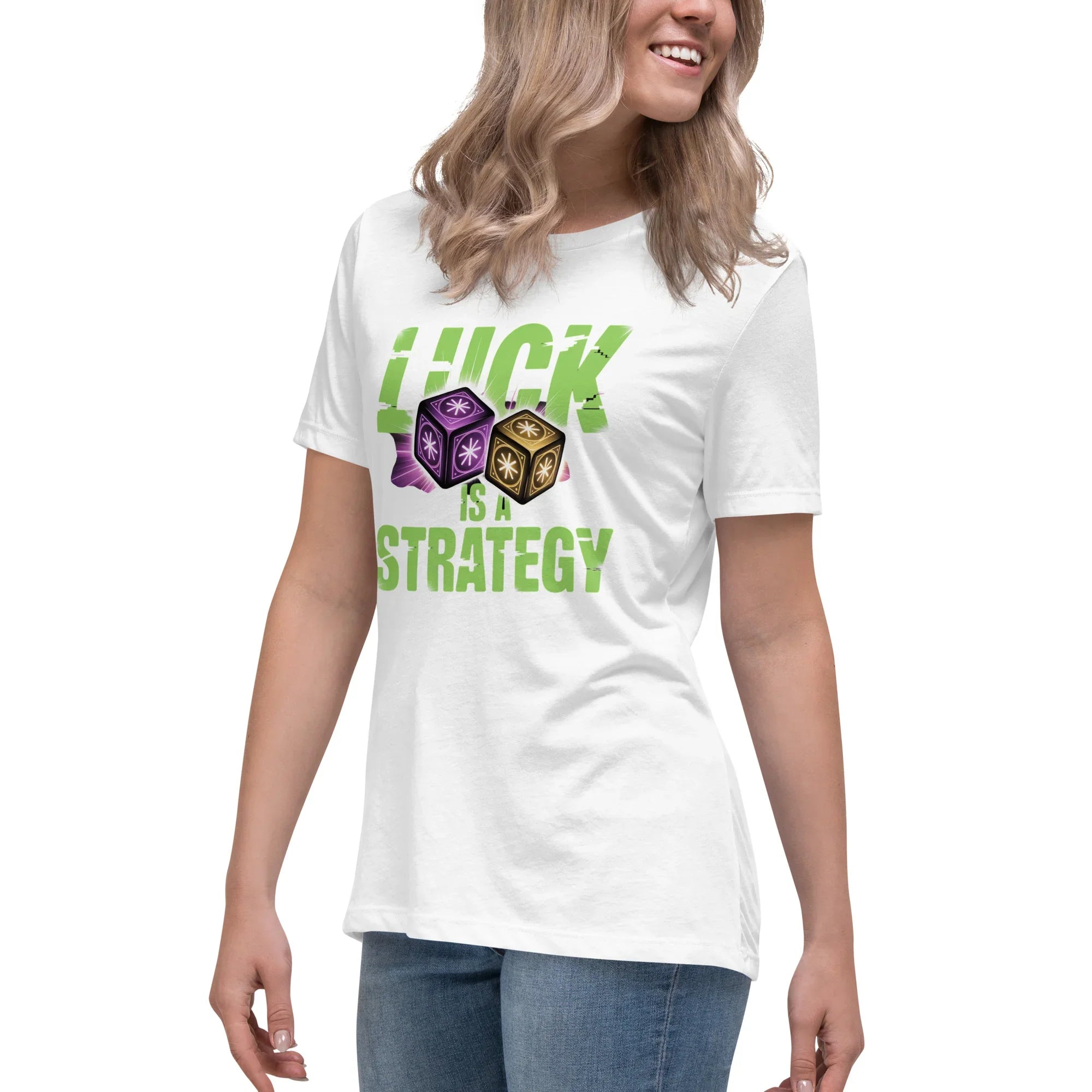Luck Is A Strategy - Rogue Like Action T-Shirt - RaZits