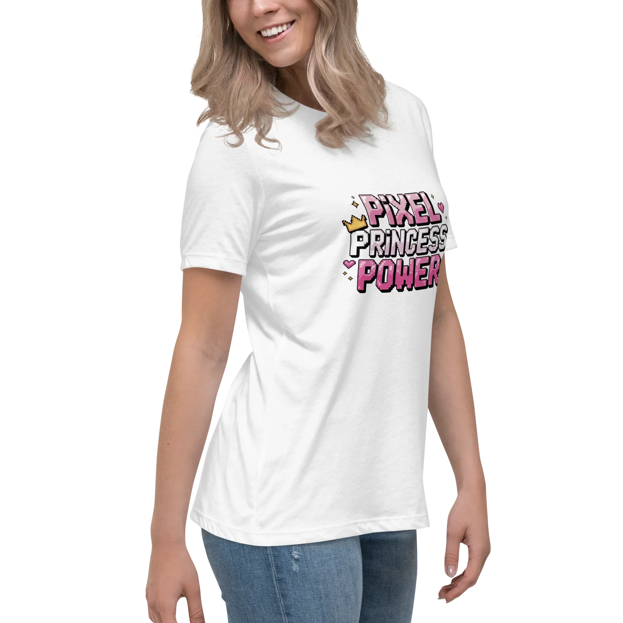 Pixel Princess Power Shirt – Retro Gamer Girl Tee - RaZits