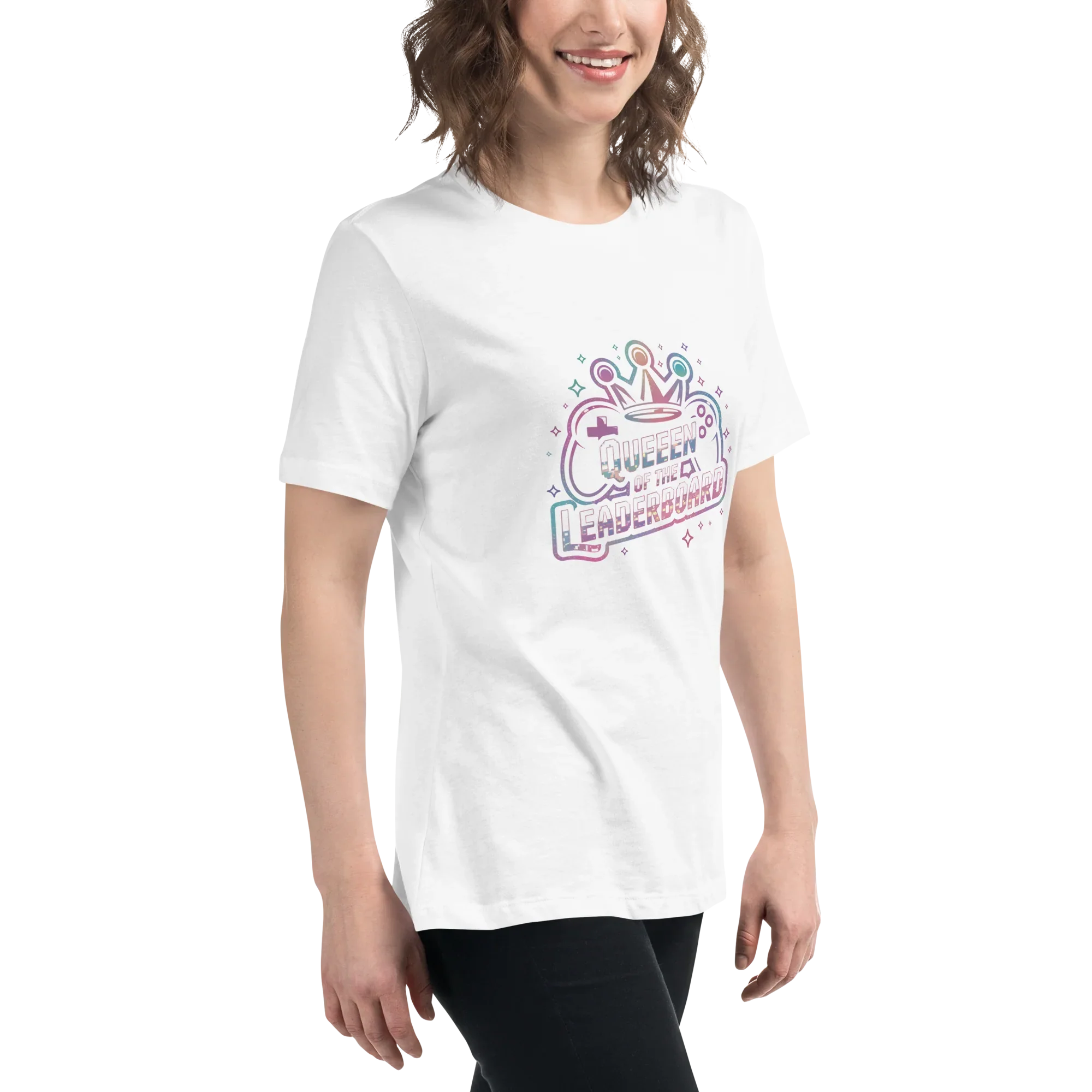 Queen of the Leaderboard Shirt – Gamer Girl Tee - RaZits