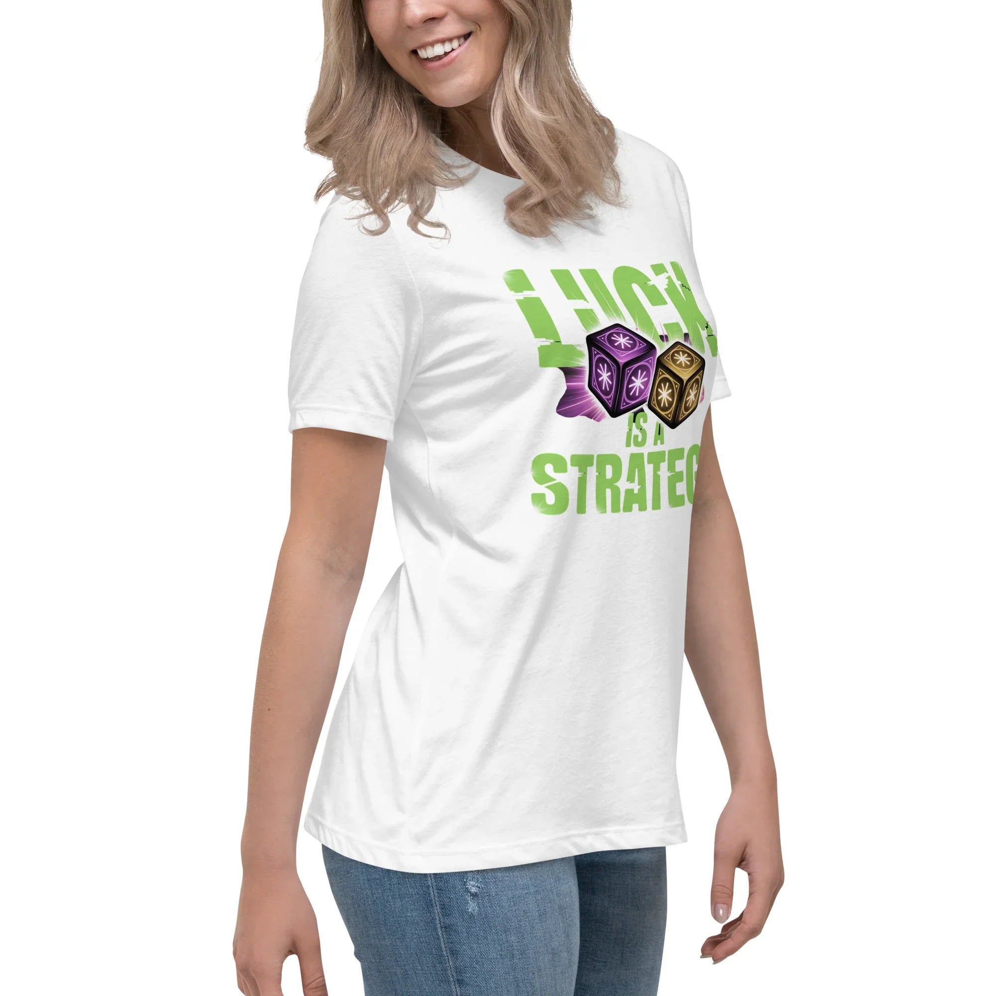 Luck Is A Strategy - Rogue Like Action T-Shirt - RaZits